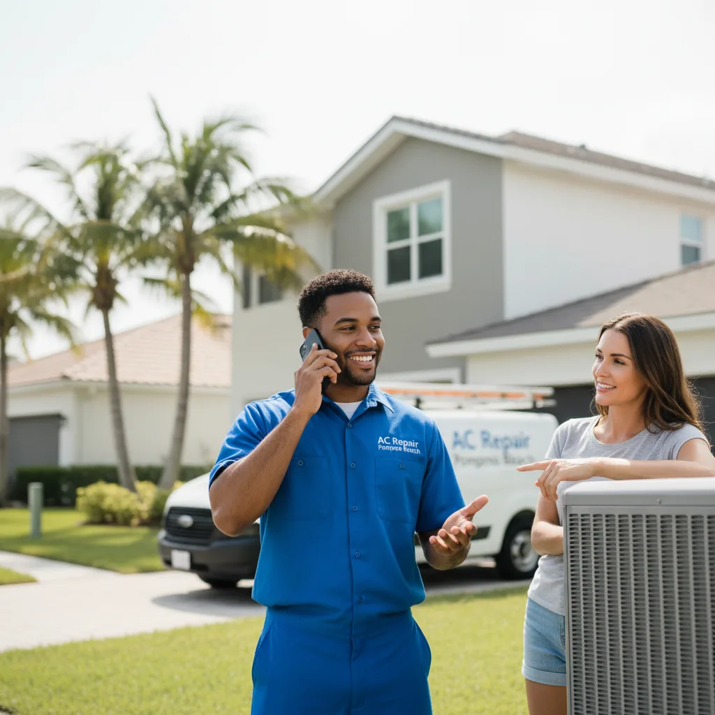 AC Repair Pompano Beach customer support in Slater